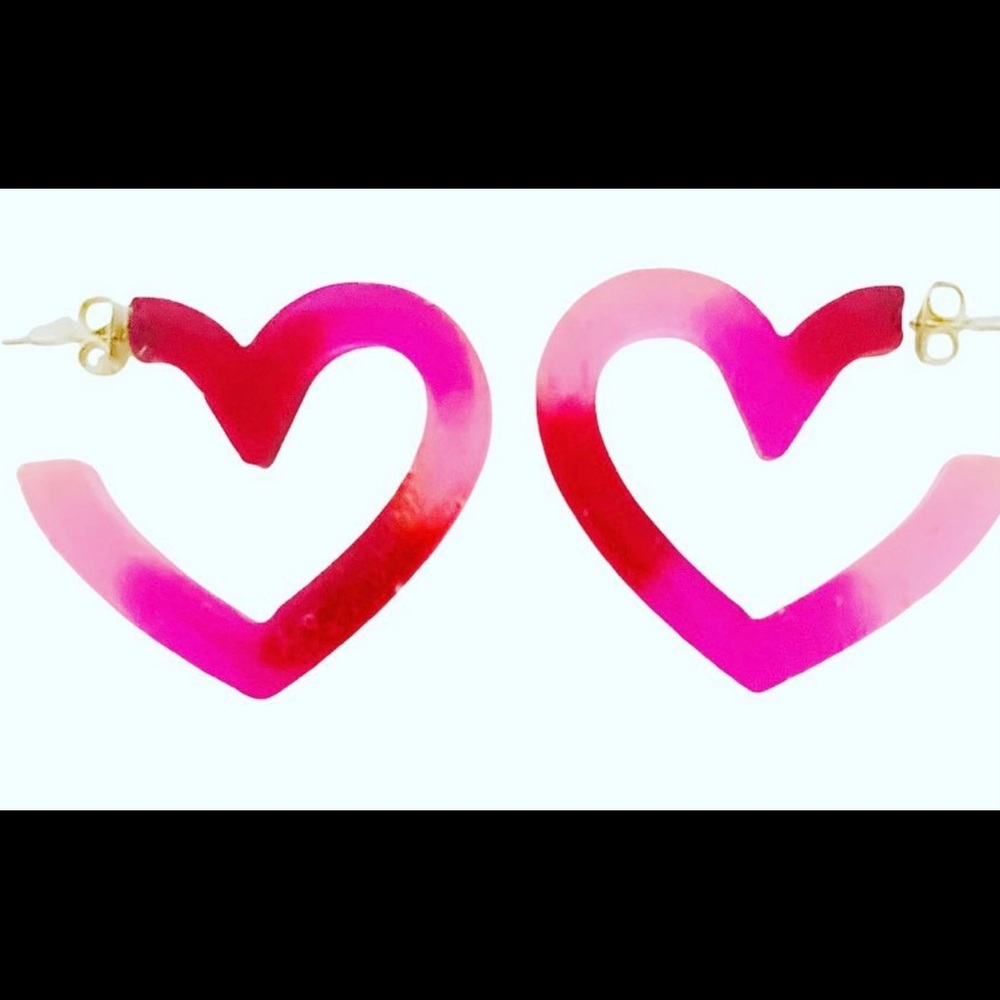 Handmade resin earrings